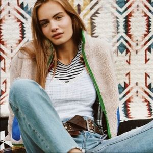 NWOT Urban Outfitters Otto fleece jacket